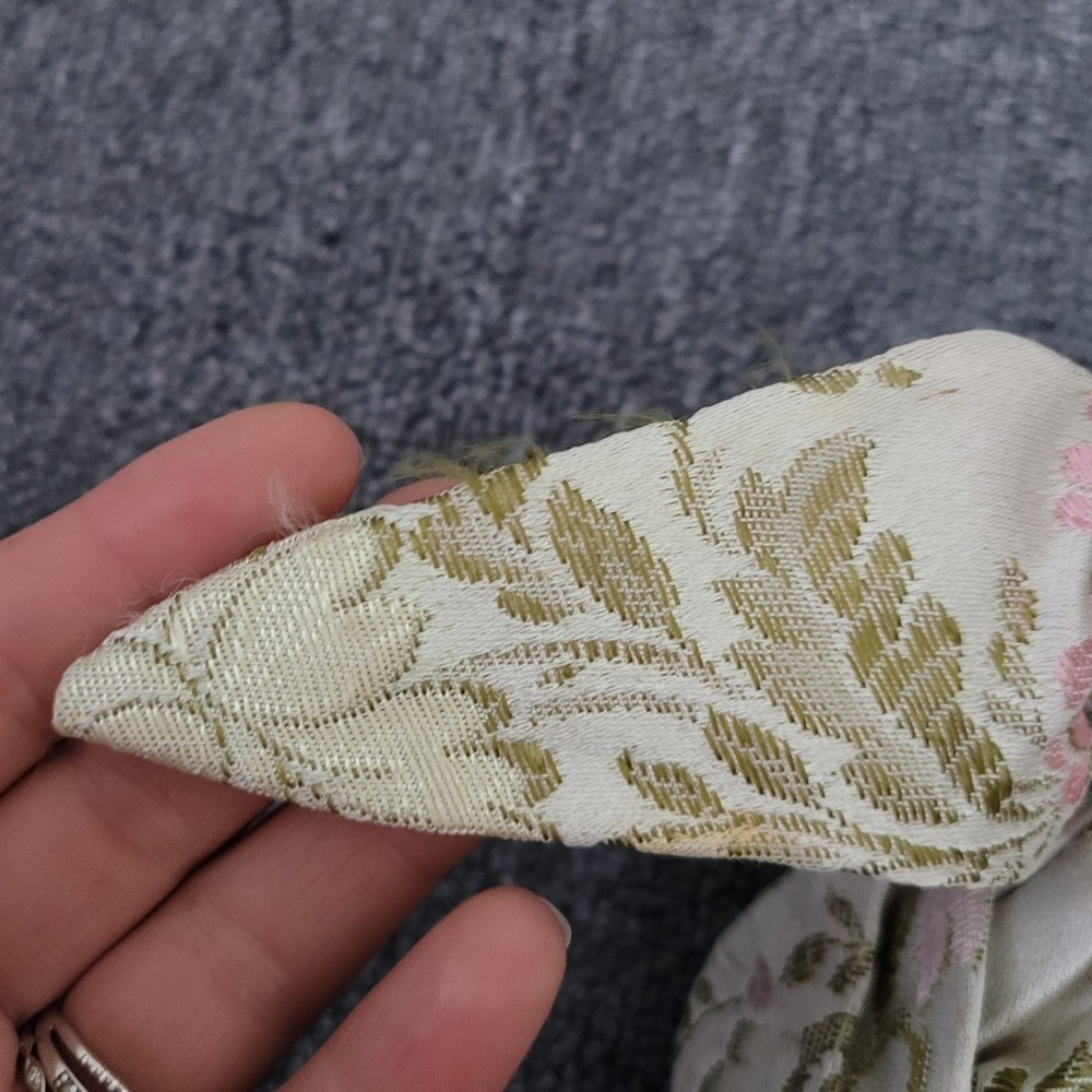 Christian Dior vintage hat turban 50s 60s floral pastel regency glam bow chic - Picture 9 of 16
